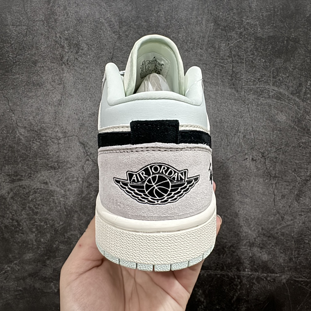 图片[4]-【定制版】Air Jordan 1 Low AJ1 乔1LV联名 高端定制 低帮复古休闲板鞋货号：LJ6688-008n定制鞋盒 大厂纯原品质出货 超高清洁度 皮料切割干净无任何毛边 细节完美  尺码：36 36.5 37.5 38 38.5 39 40 40.5 41 42 42.5 43 44 44.5 45 编码：HXS320340-鞋库