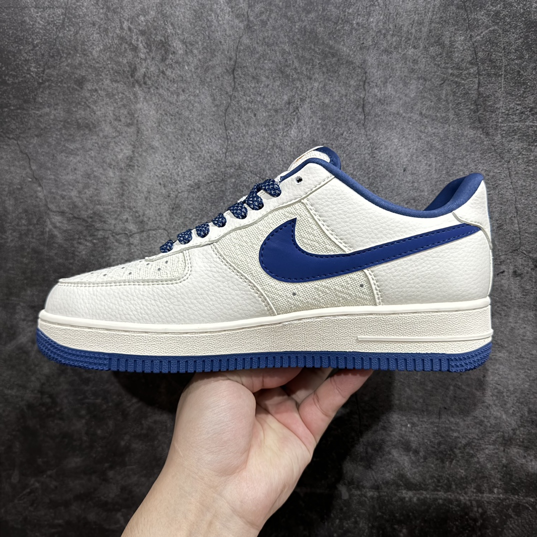 图片[2]-【定制版】海外限量发售 NIke Air Force 1 \’07 Low “古驰联名–米蓝亚麻”空军一号 低帮 运动鞋 休闲鞋 折边针车 工艺难度大 原楦头原纸板 原装鞋盒 定制五金配件 内置全掌气垫 原厂鞋底货号：XZ3398-788 Size：36 36.5 37.5 38 38.5 39 40 40.5 41 42 42.5 43 44 44.5 45 编码：HXS310320-鞋库