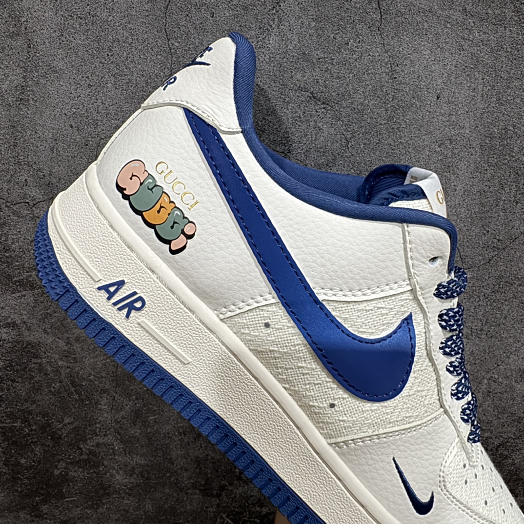 图片[7]-【定制版】海外限量发售 NIke Air Force 1 \’07 Low “古驰联名–米蓝亚麻”空军一号 低帮 运动鞋 休闲鞋 折边针车 工艺难度大 原楦头原纸板 原装鞋盒 定制五金配件 内置全掌气垫 原厂鞋底货号：XZ3398-788 Size：36 36.5 37.5 38 38.5 39 40 40.5 41 42 42.5 43 44 44.5 45 编码：HXS310320-鞋库