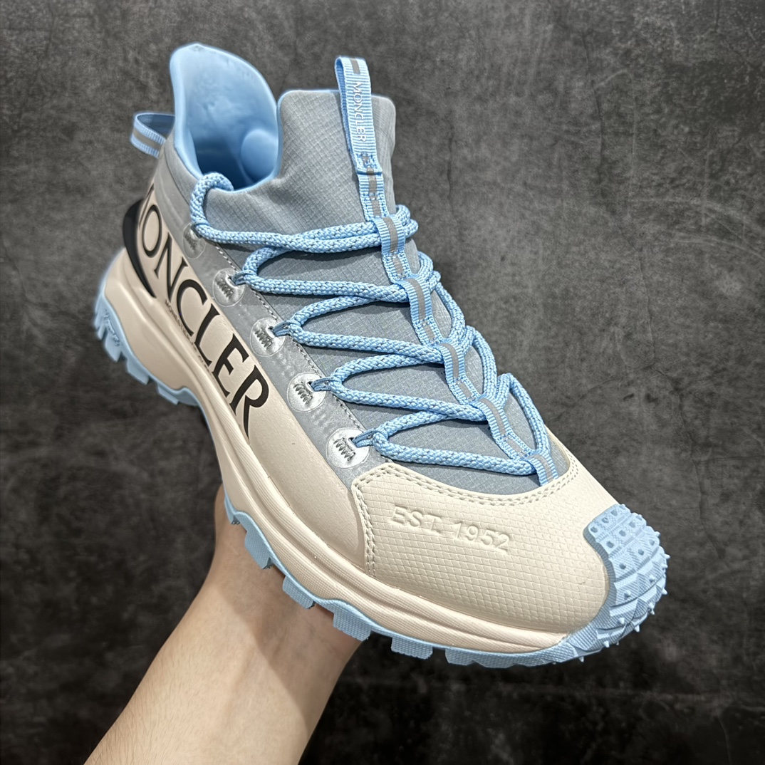 图片[3]-【纯原OK版本】Moncler 盟可睐/蒙口 Trailgrip GTX 抗撕裂材质山地户外鞋n鞋身采用Cordura防撕裂尼龙/Gore-Tex防水材质 中底内置全掌碳板 支撑性能拉满 侧边3M反光带#大底采用RB MD 碳板 TPU 五层分离组合 鞋底搭载Vibram外底提供超强的抓地力和防滑性能 原装大盒包装 内赠Moncler徽章防层袋一副 尺码：36 36.5 37.5 38 38.5 39 40 40.5 41 42 42.5 43 44 44.5 45 46  编码：DF480500-鞋库