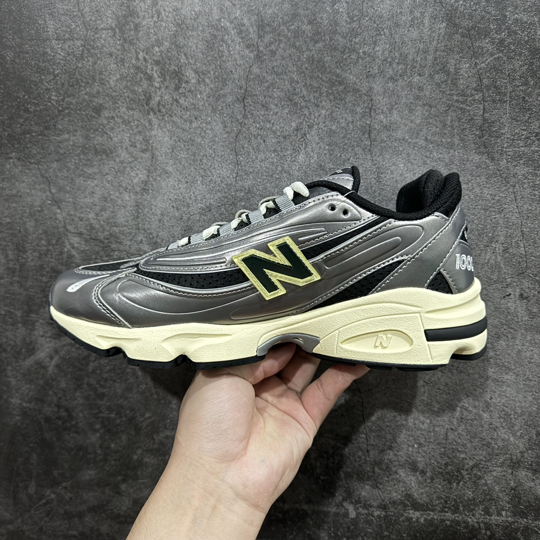 NewBalance1000Y2K千禧风轻便透气减震防滑耐磨低帮跑步鞋男款银黑配色货号M1000SL此次