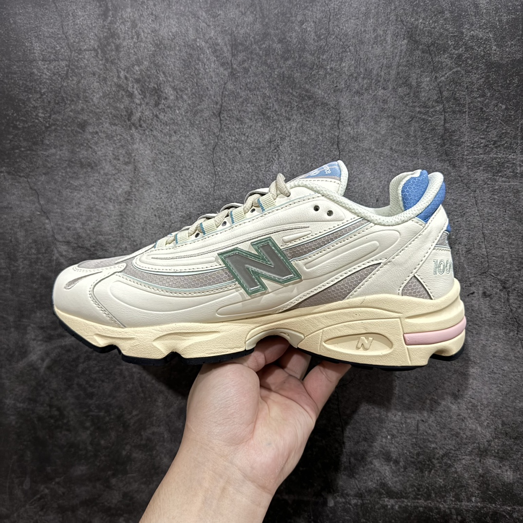 NewBalance1000系列轻便透气减震防滑耐磨低帮跑步鞋男款白蓝配色货号M1000WA此次NB10