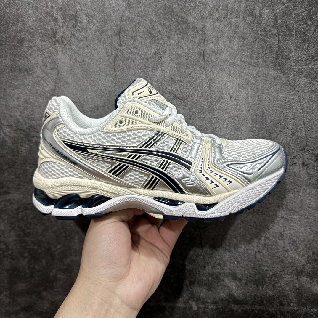 【ZX版本】亚瑟士Asics Gel-Kayano 14系列GEL-K14  复古舒适 织物合成革减震防滑耐磨 低帮 休闲跑步鞋n市场顶级版本n原装纸板楦头开发独家私模五层组合大底原厂定制缓震硅胶加持 原盒原配 官方四联吊牌n一比一同步原鞋工艺和用料n后跟一样采用了GEL缓震胶整体系列设计非常的科技感！n锻炼跑步的同时让你一样时尚百搭！ 尺码：36-45 编码：NM250270-莆田鞋批发中心