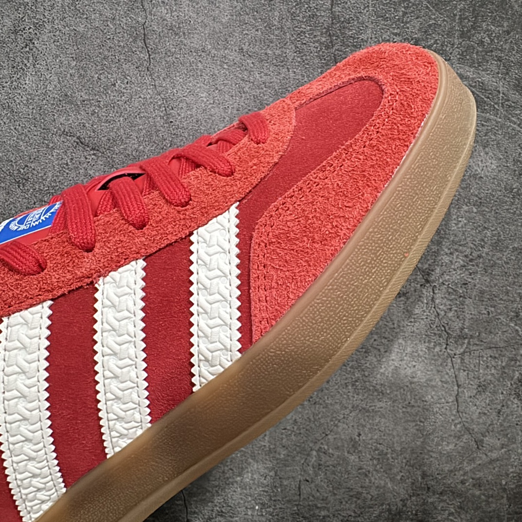 PK纯原 AD Original Gazelle Indoor Trainers 瞪羚室内鞋系列低帮复古百搭休闲运动德训风板鞋 红白 IF1808