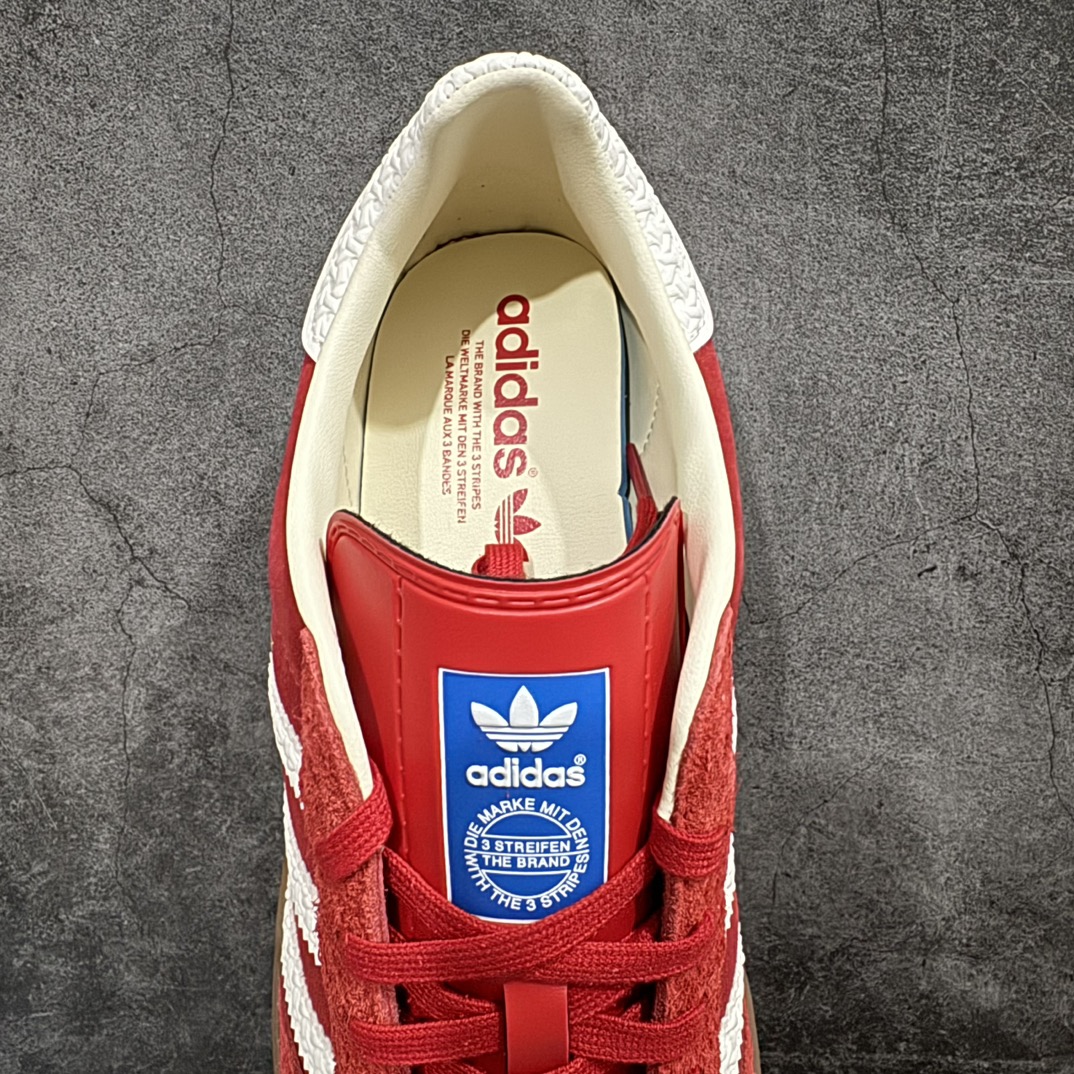 PK纯原 AD Original Gazelle Indoor Trainers 瞪羚室内鞋系列低帮复古百搭休闲运动德训风板鞋 红白 IF1808