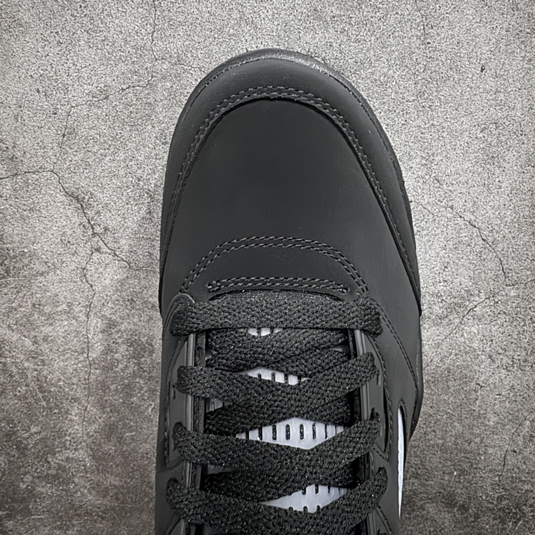 外贸大厂版 Air Jordan 5 Retro ”Black Metallic” 高帮 黑银 845035-003