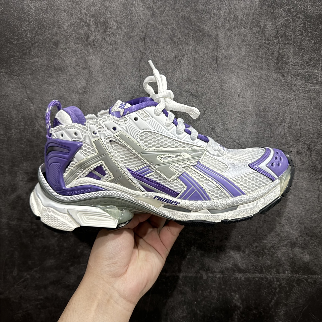 【XA版本】Balenciaga Runer 巴黎世家7代 破坏风 手工做旧款复古老爹鞋n全新版本出货 核心配合工厂优势供应市场最优品质 鞋型细节做旧等都好于市场版本n不但比市场货好 而且比市场货便宜💪🏻n原厂点胶工艺同步原鞋 区别市面所有版本n非市面所有固定TPU，原厂订制胶棒 一切细节高端还原  ，欢迎挑刺💪🏻 尺码：35-46 编码：DF490520-鞋库