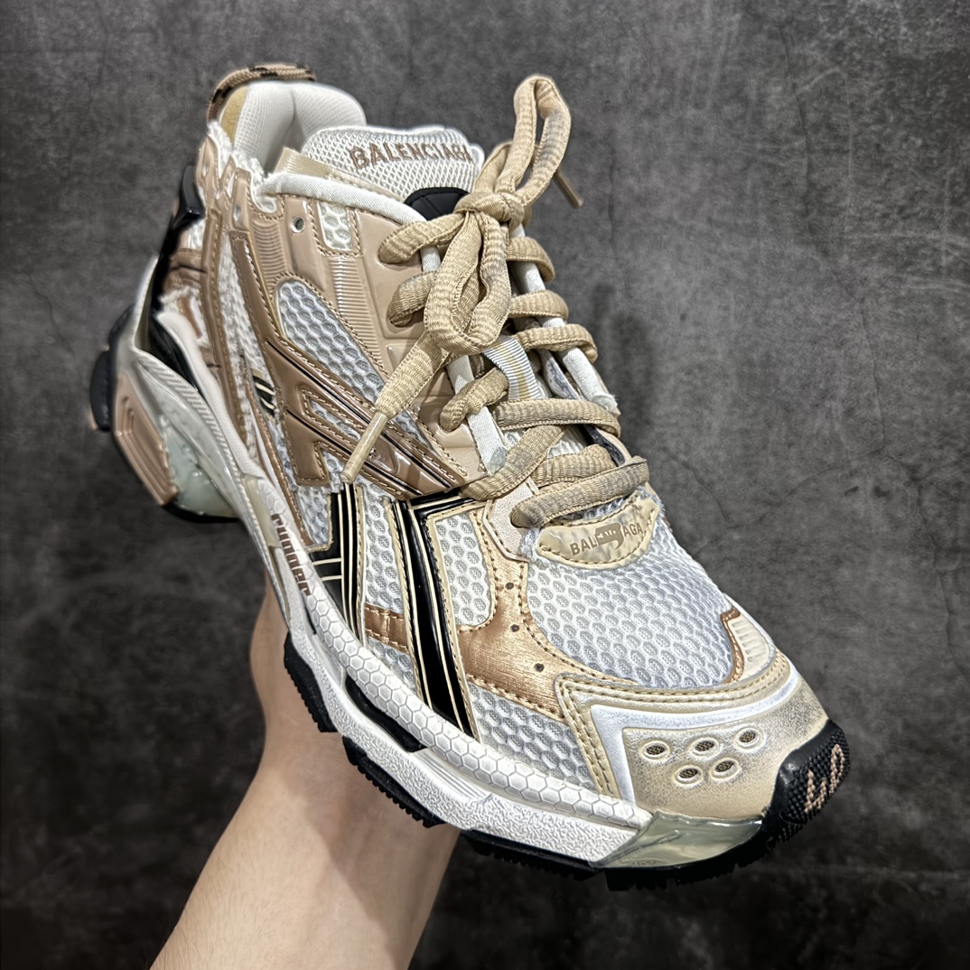 XA版本 Balenciaga Runer 巴黎世家7代 破坏风 手工做旧款复古老爹鞋