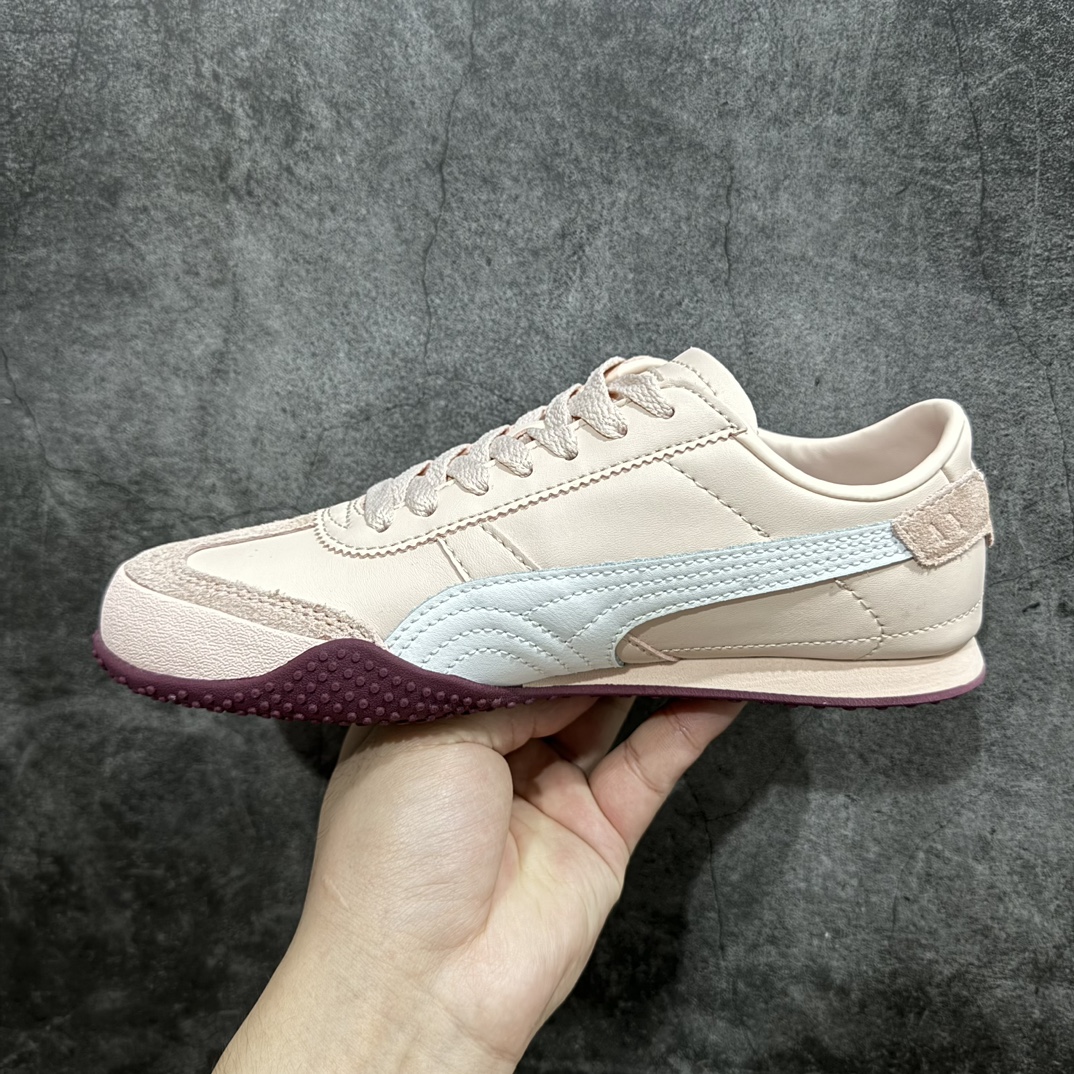 纯原神版 Puma Bellta UT Leather 彪马薄底系列 复古运动休闲跑鞋 402186-04