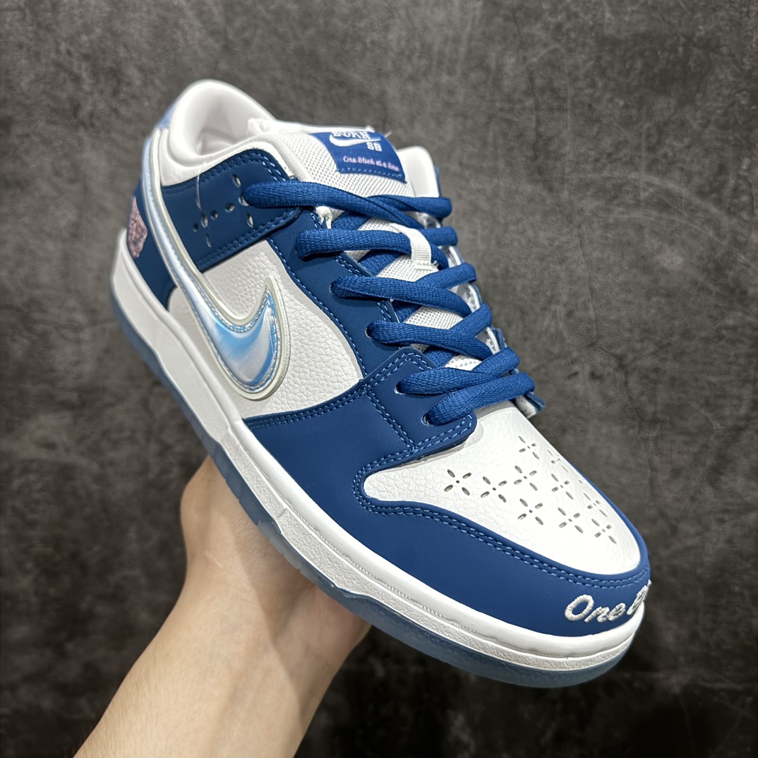 纯原z版 NIKE SB Dunk Low x Born x Raised 蓝白 FN7819-400