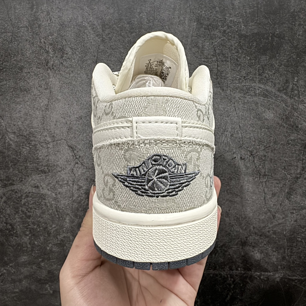 AirJordan1LowAJ1乔一联名高端定制低帮复古休闲板鞋货号DM5688-101定制鞋盒大厂纯原