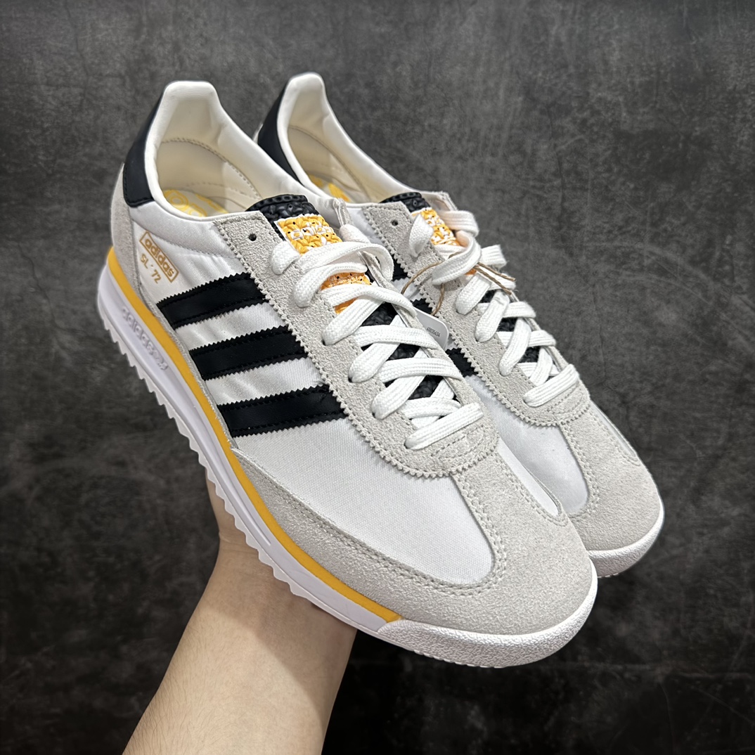 【CS纯原】AD Wmns SL72 OG 系列德训足球风百搭低帮休闲运动板鞋 IH4823nn目前市面最高版本正确完美版型 正确粗翻毛皮n采用高弹EVA+MODEL+RB三层组合底区别市面RB一体大底 三层组合鞋底重量与原鞋一致 尺码：36 36⅔ 37⅓ 38 38⅔ 39⅓ 40 40⅔ 41⅓ 42 42⅔ 43⅓ 44 44⅔ 45 编码：X10235260-鞋库