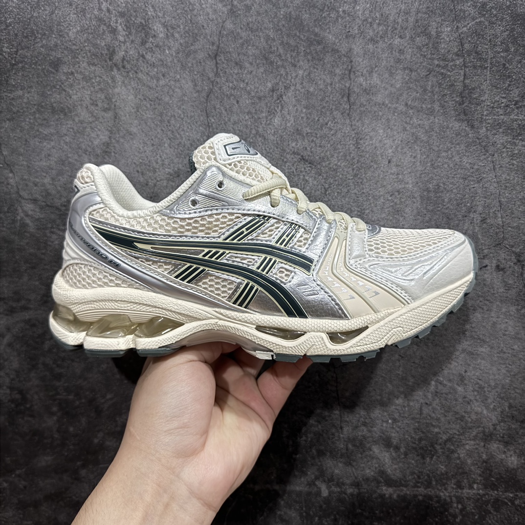 亚瑟士AsicsGel-Kayano14系列GEL-K14复古舒适织物合成革减震防滑耐磨低帮休闲跑步鞋市