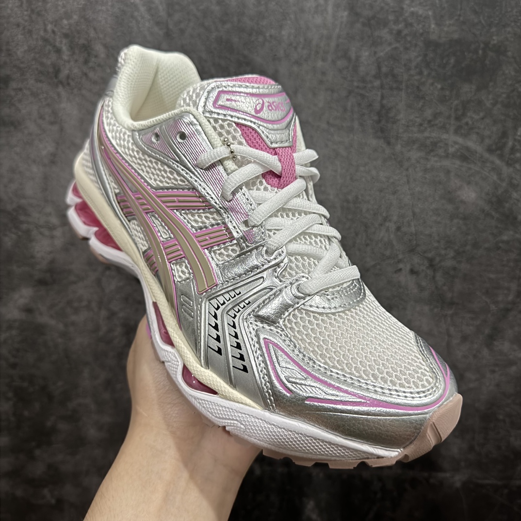 亚瑟士AsicsGel-Kayano14系列GEL-K14复古舒适织物合成革减震防滑耐磨低帮休闲跑步鞋市