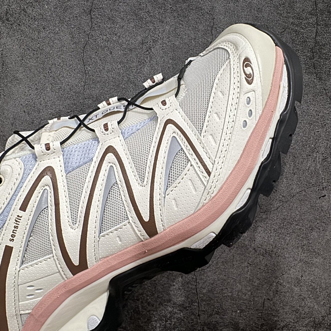 SalomonXT-QUESTADV萨洛蒙情侣款户外机能鞋白香槟417589全新工厂出品升级品质全鞋改进