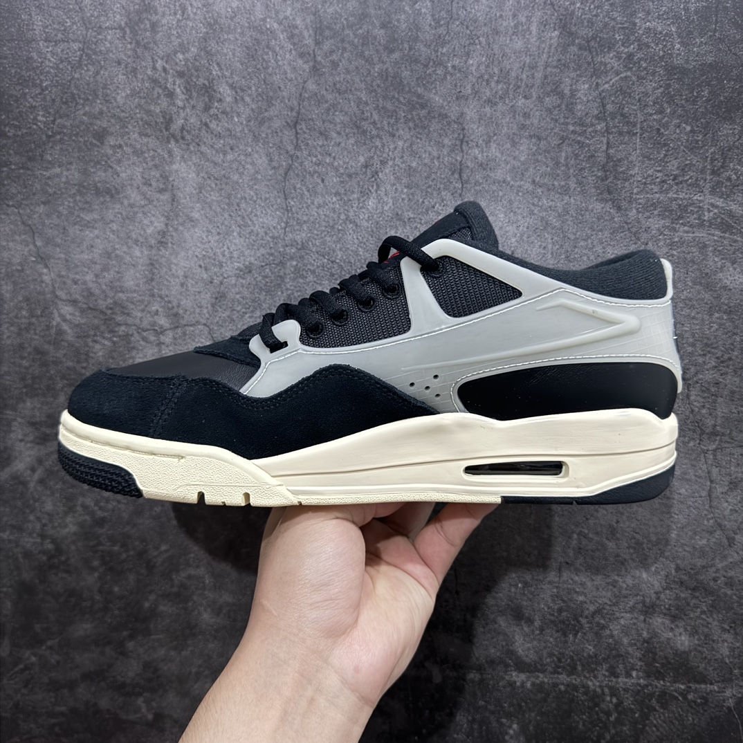 纯原版AirJordanAJ4RM重制版低帮复古篮球鞋FQ7939-006采用了低帮的设计并保留了众多A