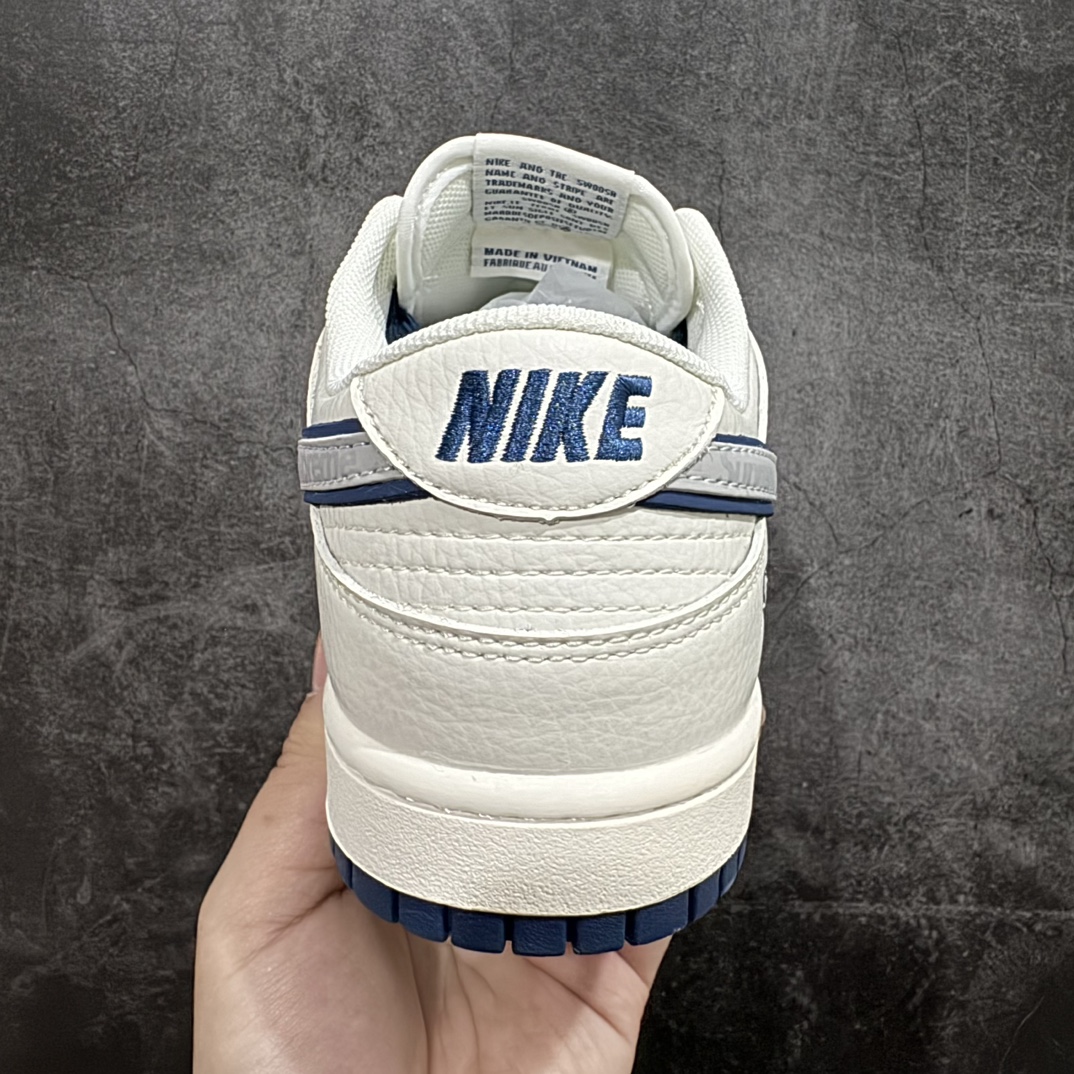 定制版NikeSBDunkLowxSupreme米白蓝小钩纯原大厂出品极力推荐原装头层材料独家版型蒸餾加