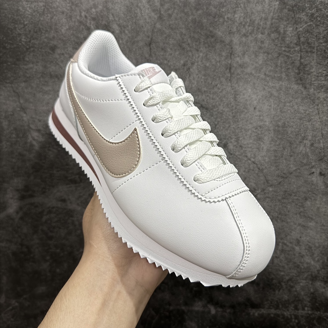 图片[3]-【TG纯原】NK Classic Cortez Leather 阿甘复古初代皮革慢跑鞋 货号：DN1791-105nn缓震防滑耐磨同源头层皮料 原厂模具 公司级标准检验QC 区分市面一切版本 完美复刻阿甘复古鞋型 尺码：35 36 36.5 37.5 38 38.5 39  编码：DL200220-鞋库