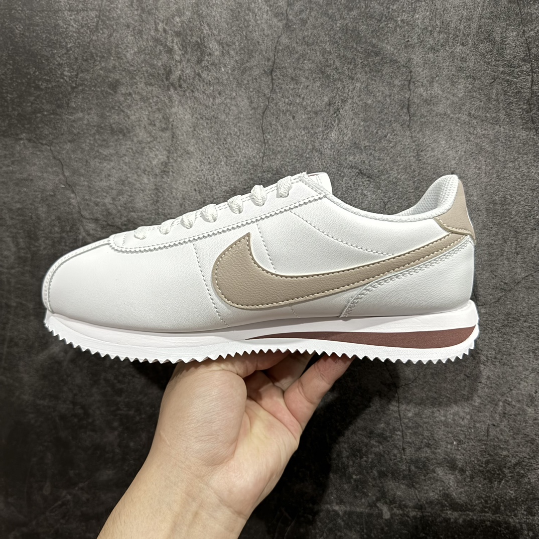 图片[2]-【TG纯原】NK Classic Cortez Leather 阿甘复古初代皮革慢跑鞋 货号：DN1791-105nn缓震防滑耐磨同源头层皮料 原厂模具 公司级标准检验QC 区分市面一切版本 完美复刻阿甘复古鞋型 尺码：35 36 36.5 37.5 38 38.5 39  编码：DL200220-鞋库