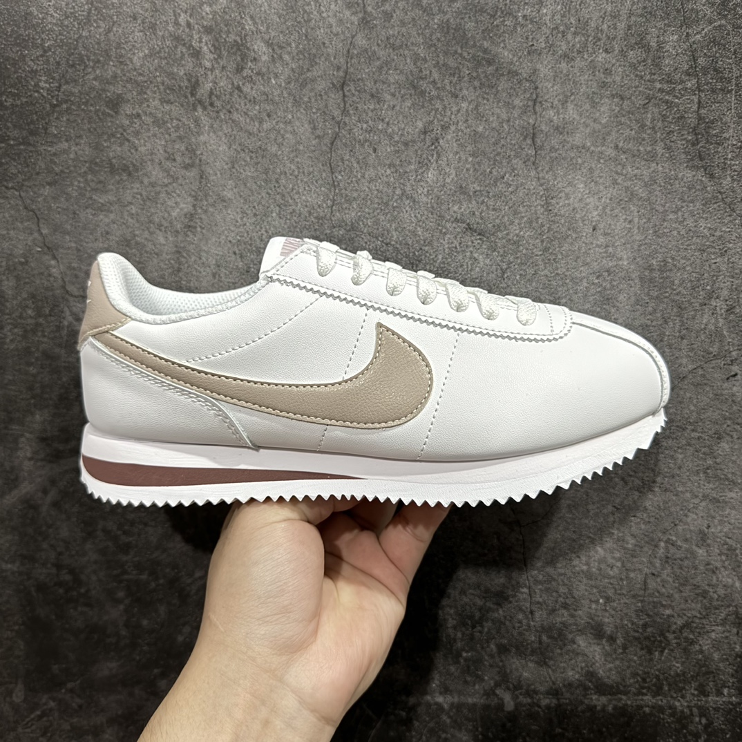 【TG纯原】NK Classic Cortez Leather 阿甘复古初代皮革慢跑鞋 货号：DN1791-105nn缓震防滑耐磨同源头层皮料 原厂模具 公司级标准检验QC 区分市面一切版本 完美复刻阿甘复古鞋型 尺码：35 36 36.5 37.5 38 38.5 39  编码：DL200220-鞋库