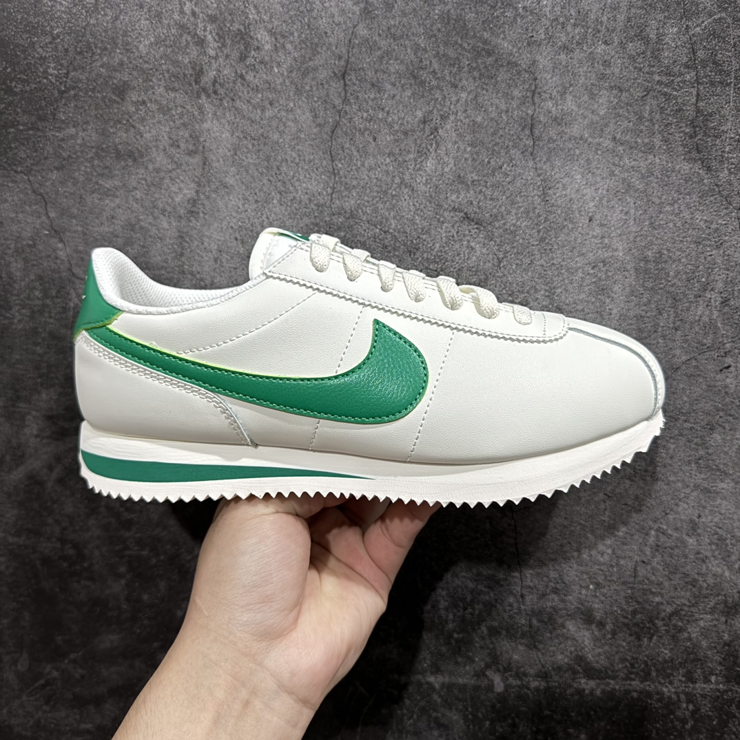 【TG纯原】NK Classic Cortez Leather 阿甘复古初代皮革慢跑鞋 货号：DM4044-104nn缓震防滑耐磨同源头层皮料 原厂模具 公司级标准检验QC 区分市面一切版本 完美复刻阿甘复古鞋型 尺码：35-45 编码：DL200220-鞋库