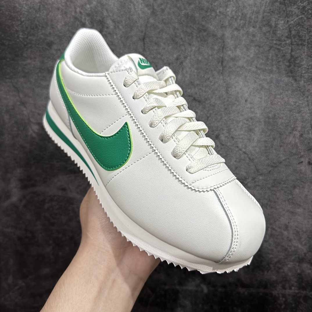 图片[3]-【TG纯原】NK Classic Cortez Leather 阿甘复古初代皮革慢跑鞋 货号：DM4044-104nn缓震防滑耐磨同源头层皮料 原厂模具 公司级标准检验QC 区分市面一切版本 完美复刻阿甘复古鞋型 尺码：35-45 编码：DL200220-鞋库