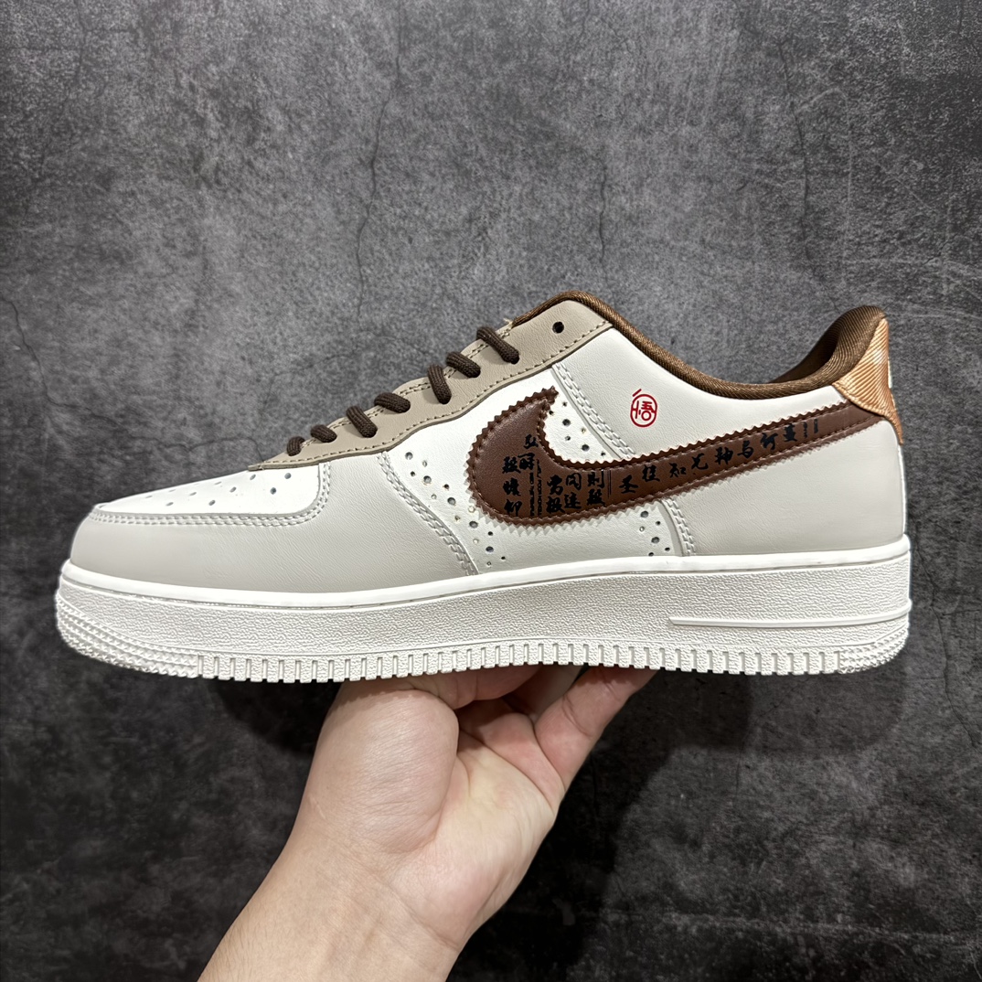 图片[2]-【公司级】Nike Air Force 1 Low 07  悟空 美拉德白棕 低帮休闲运动板鞋n原楦头原纸板 打造纯正低帮空军版型 专注外贸渠道 全掌内置蜂窝气垫 原盒配件 原厂中底钢印、拉帮完美货号：FV3702-122 尺码：36 36.5 37.5 38 38.5 39 40 40.5 41 42 42.5 43 44 44.5 45 编码：HXS290300-鞋库