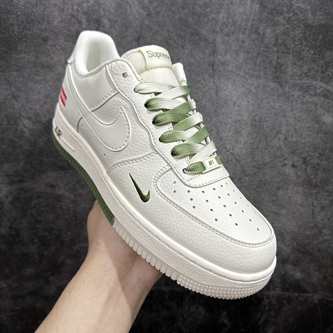 图片[3]-【公司级】Nk Air Force 1\’07 Low Supreme联名-米青 空军一号低帮休闲板鞋 BB7577-213rn#原楦头原纸板 原装鞋盒 定制五金配件 内置全掌气垫 原厂鞋底 r 尺码：36 36.5 37.5 38 38.5 39 40 40.5 41 42 42.5 43 44 44.5 45  编码：HXS310320-鞋库