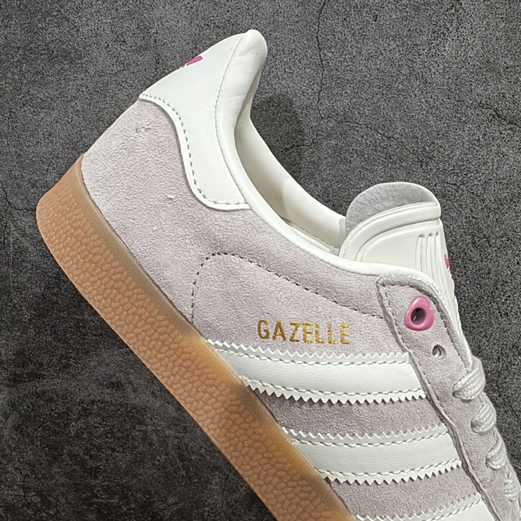 图片[7]-【正确版】Valentine\’s Day情人节配色！阿迪达斯Adidas Originals Gazelle 90 羚羊90复刻版系列复古百搭德训风低帮休闲运动板鞋“香芋牛奶粉紫生胶底”ID1105nn男女鞋真标半码制n原楦开发版型n采用猪巴革组合环保纤维革鞋面材质n内环保海玻璃鞋垫 外置RB橡胶大底 尺码：35⅔ 36 36⅔ 37⅓ 38 38⅔ 39⅓ 40 40⅔ 41⅓ 42 42⅔ 43⅓ 44 44⅔ 45 编码：DZTB230250-鞋库