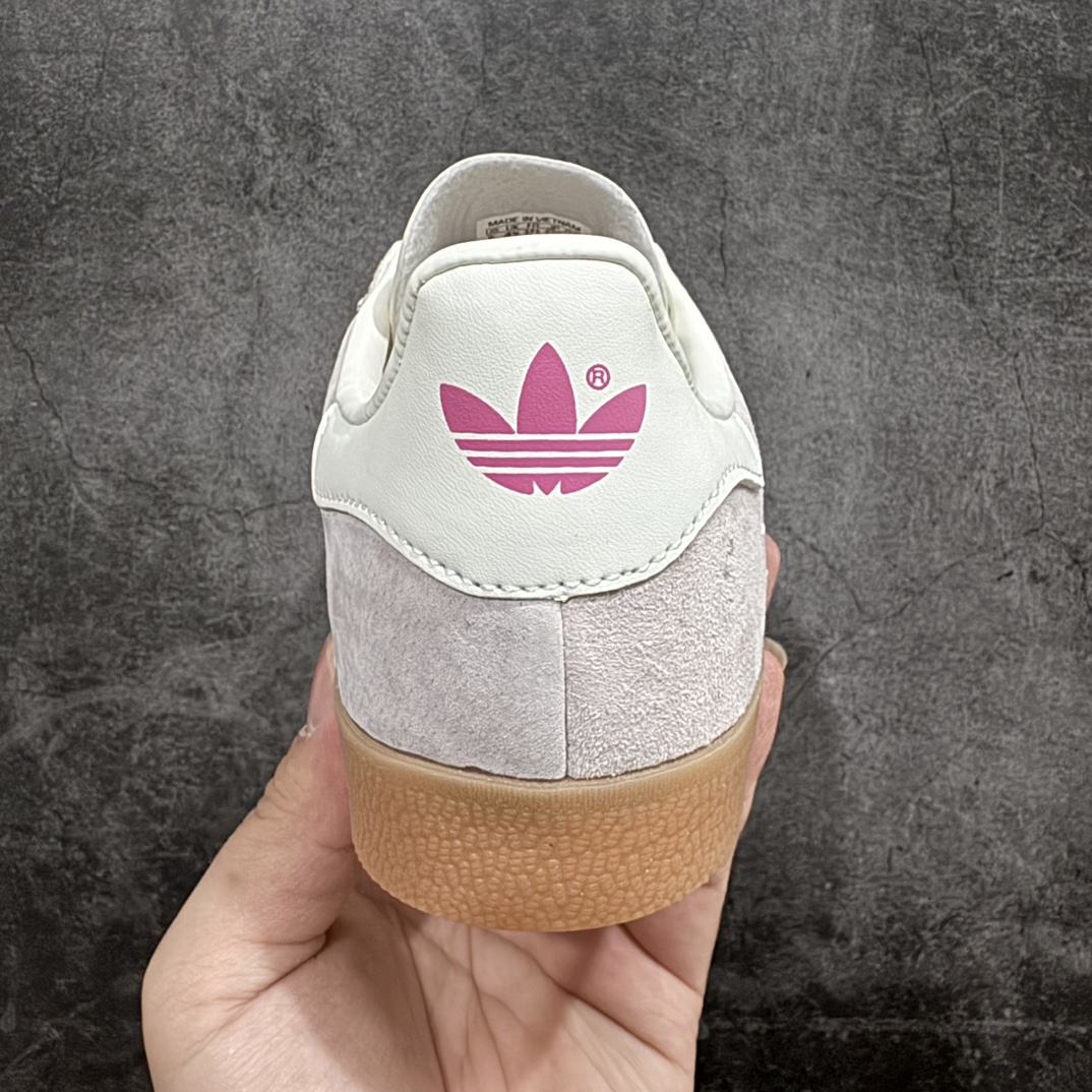 图片[4]-【正确版】Valentine\’s Day情人节配色！阿迪达斯Adidas Originals Gazelle 90 羚羊90复刻版系列复古百搭德训风低帮休闲运动板鞋“香芋牛奶粉紫生胶底”ID1105nn男女鞋真标半码制n原楦开发版型n采用猪巴革组合环保纤维革鞋面材质n内环保海玻璃鞋垫 外置RB橡胶大底 尺码：35⅔ 36 36⅔ 37⅓ 38 38⅔ 39⅓ 40 40⅔ 41⅓ 42 42⅔ 43⅓ 44 44⅔ 45 编码：DZTB230250-鞋库