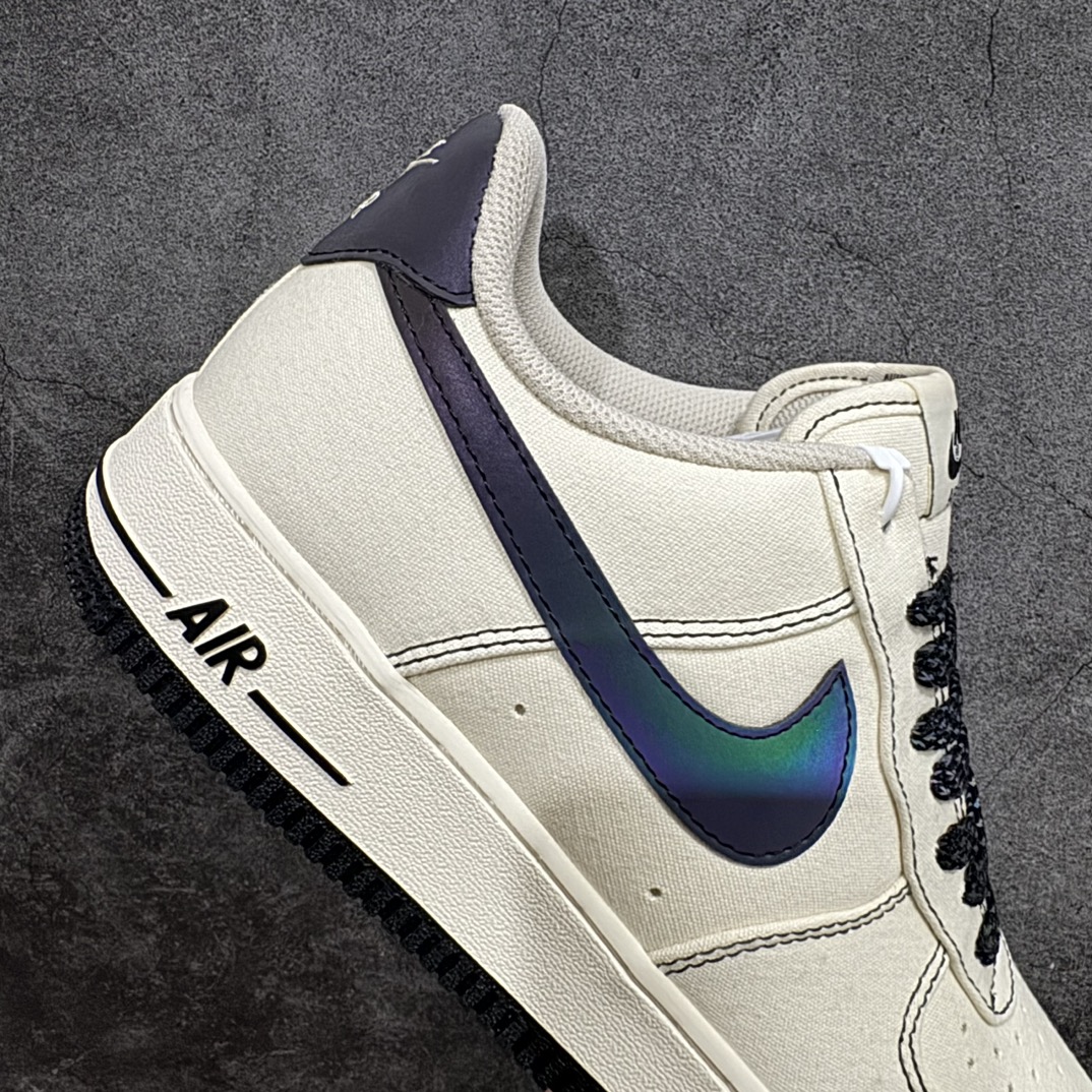 图片[7]-【公司级】Nk Air Force 1\’07 Low LV8 帆布反光勾 空军一号低帮休闲板鞋 TQ1456 288n#原楦原纸板 纯正版型 高清洁度 内置全掌气垫 尺码：36 36.5 37.5 38 38.5 39 40 40.5 41 42 42.5 43 44 44.5 45 编码：LF250260-鞋库