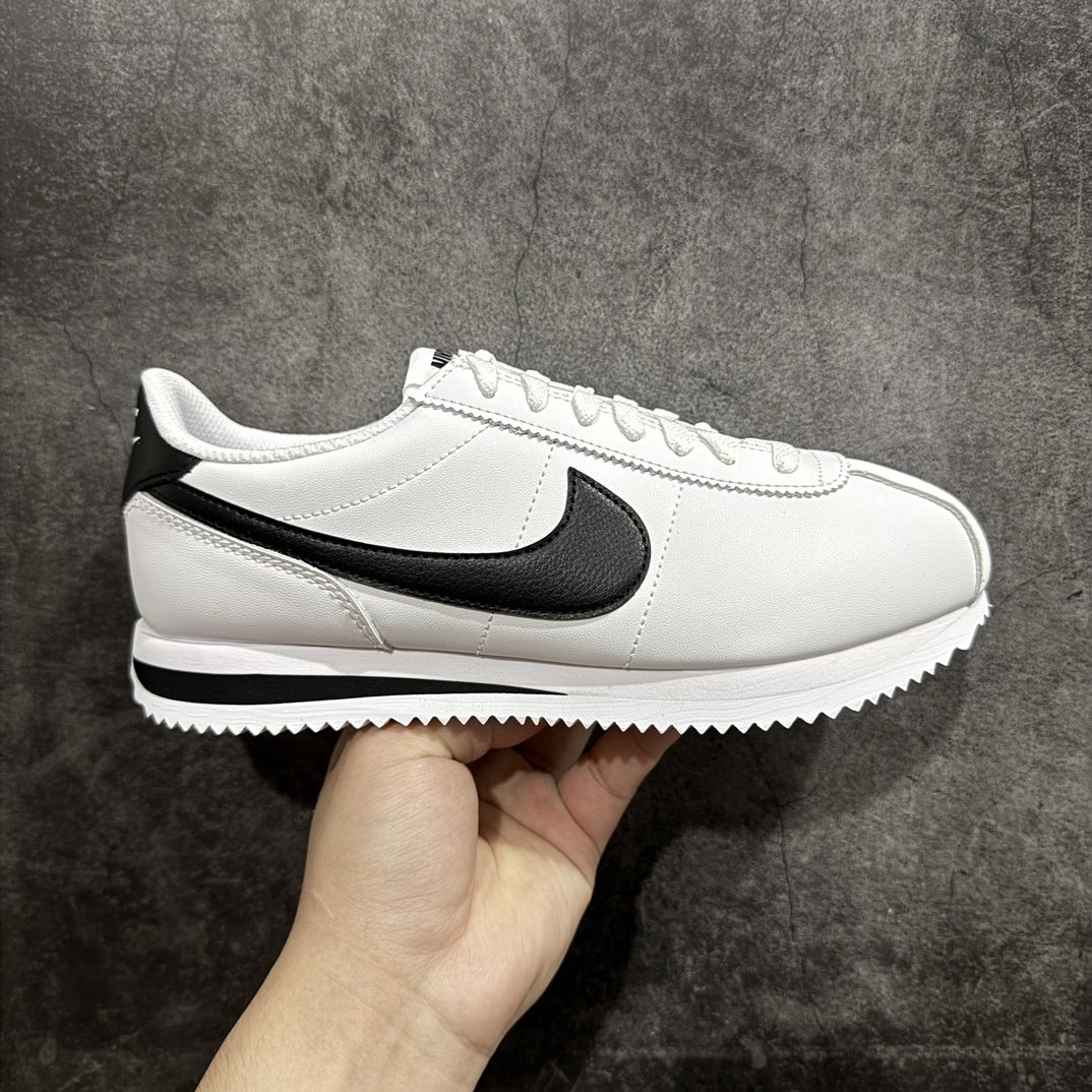 【TG纯原】NK Classic Cortez Leather 阿甘复古初代皮革慢跑鞋 货号：DM4044-105nn缓震防滑耐磨同源头层皮料 原厂模具 公司级标准检验QC 区分市面一切版本 完美复刻阿甘复古鞋型 尺码：35-45 编码：DL200220-鞋库