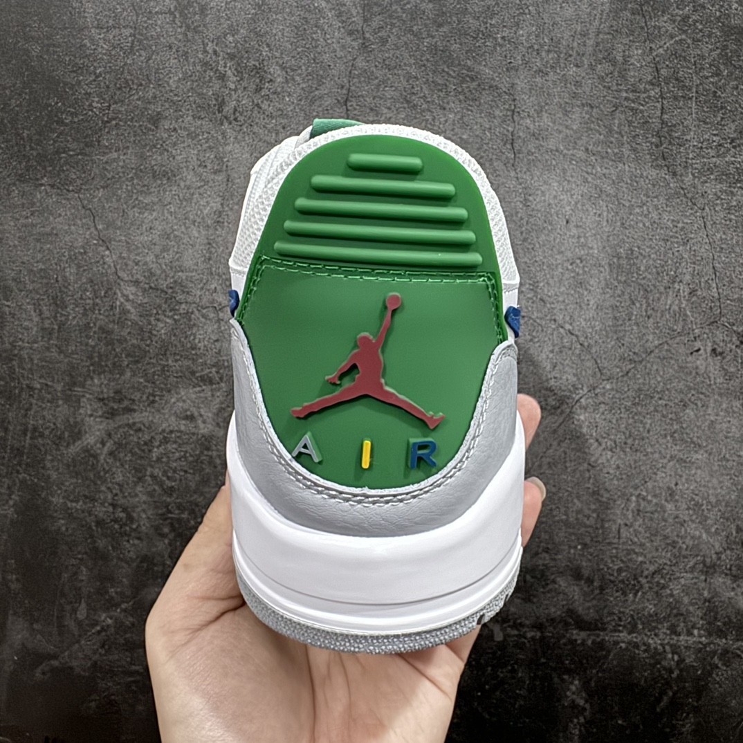 纯原N版AirJordanLegacyAJ312Low低帮复古篮球鞋白蓝黄CD9054-140市场最强独