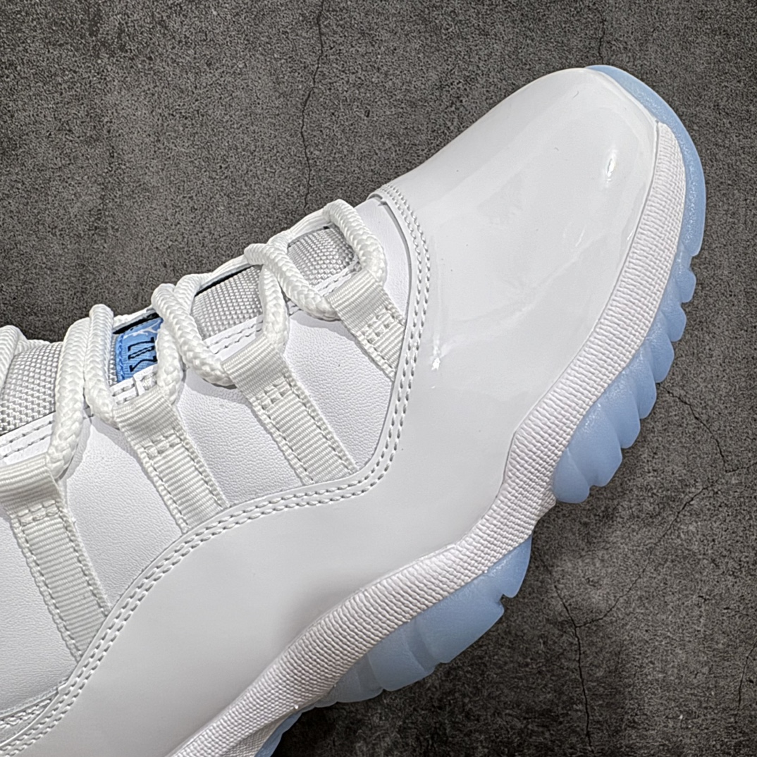 图片[6]-【OG纯原】Air Jordan 11 “Legend Blue” AJ11 传奇蓝 北卡蓝 2024年发售版 货号：CT8012-104nn知名纯原大厂出品原鞋开发 原材料打造n台湾原厂牛津布，密度紧实，感光度高n领口定型与填充物饱和度完美契合n鞋身主材质均来自三本久sadisa 俗称原厂皮料n鞋身全电脑针车，针距固定，间距平行，转弯自然n蓝色电绣飞人LOGO，饱满自然n冰蓝水晶大底，色泽鲜艳，透光度高 台湾原产碳板n盒标立体标，内置感应芯片内里SIZE标，LNM代工 市场第一梯队品质 尺码：40-47.5 编码：O510530-鞋库