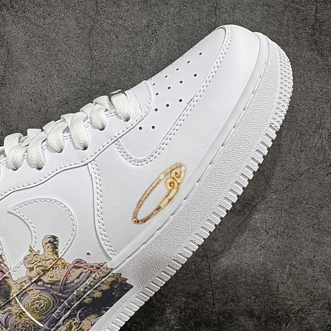 NikeAirForce1Low07定制悟空白原楦头原纸板打造纯正低帮空军版型专注外贸渠道全掌内置蜂窝气