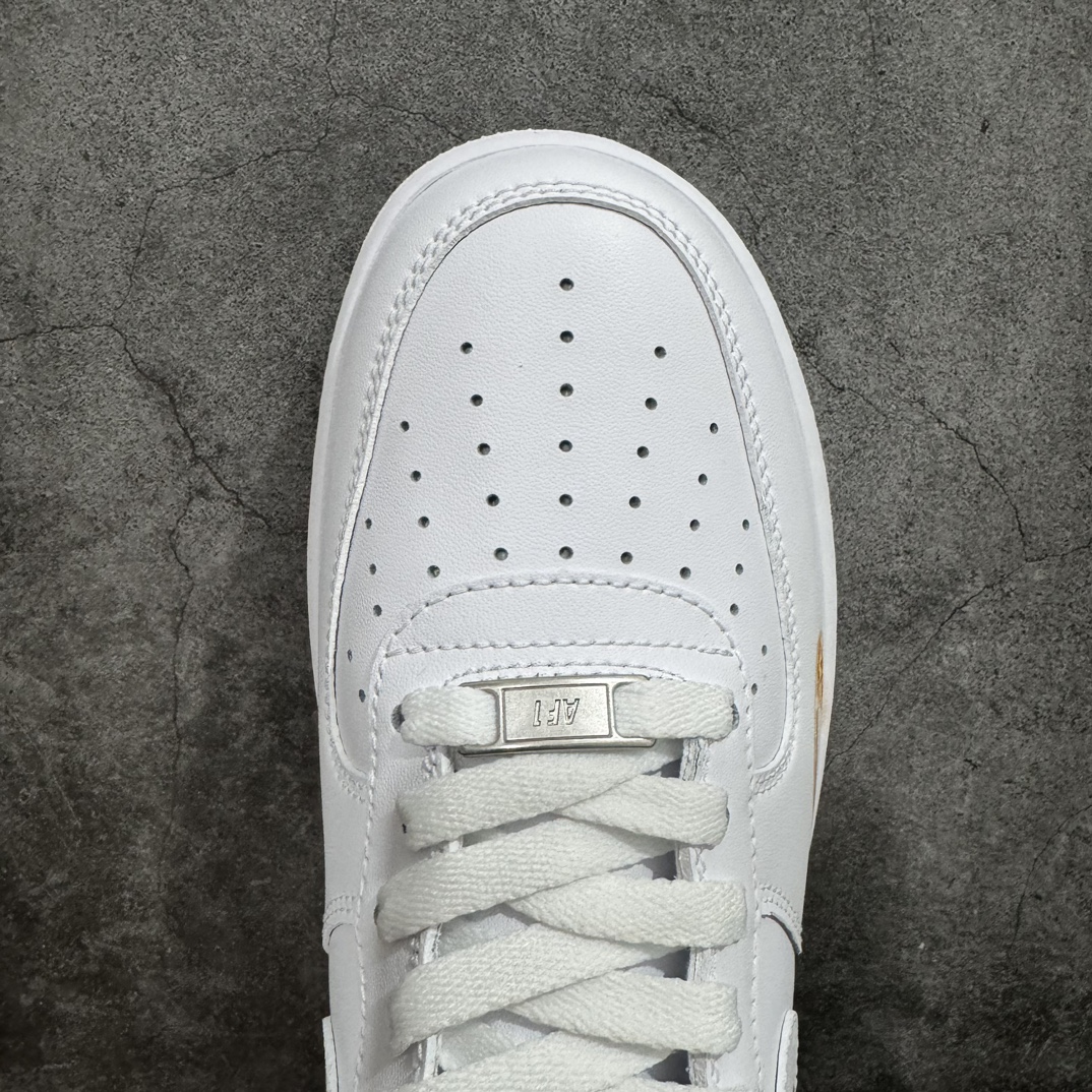 NikeAirForce1Low07定制悟空白原楦头原纸板打造纯正低帮空军版型专注外贸渠道全掌内置蜂窝气