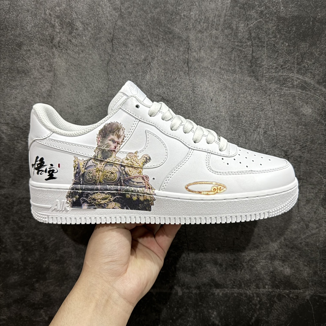 NikeAirForce1Low07定制悟空白原楦头原纸板打造纯正低帮空军版型专注外贸渠道全掌内置蜂窝气