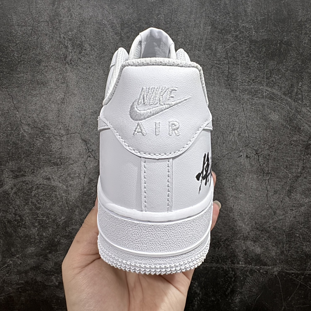 NikeAirForce1Low07定制悟空白原楦头原纸板打造纯正低帮空军版型专注外贸渠道全掌内置蜂窝气