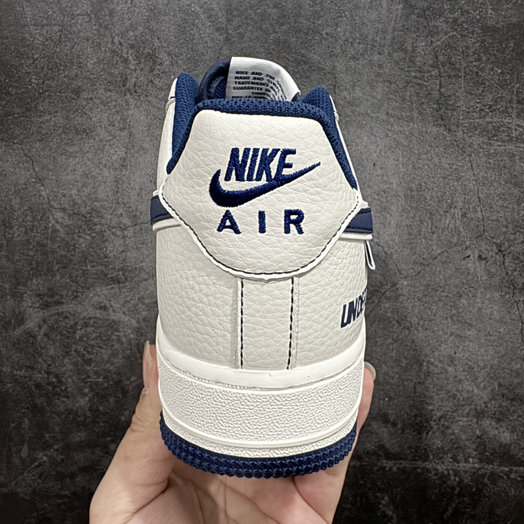 NikeAirForce1Low07xUNDEFEATED白蓝小钩麻绳原楦头原纸板打造纯正低帮空军版型专