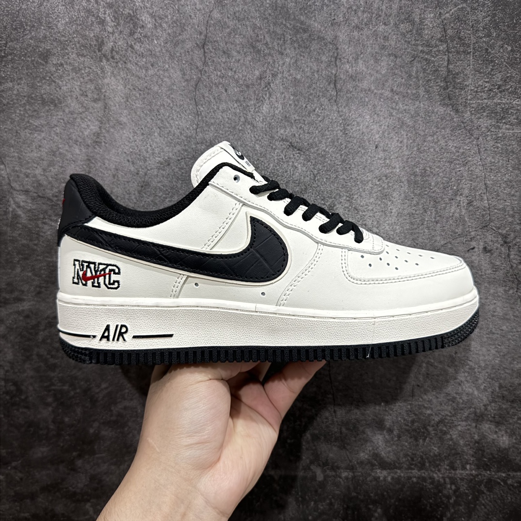 NikeAirForce1LowNYC联名原楦头原纸板打造纯正空军版型专注外贸渠道全掌内置蜂窝气垫原盒配