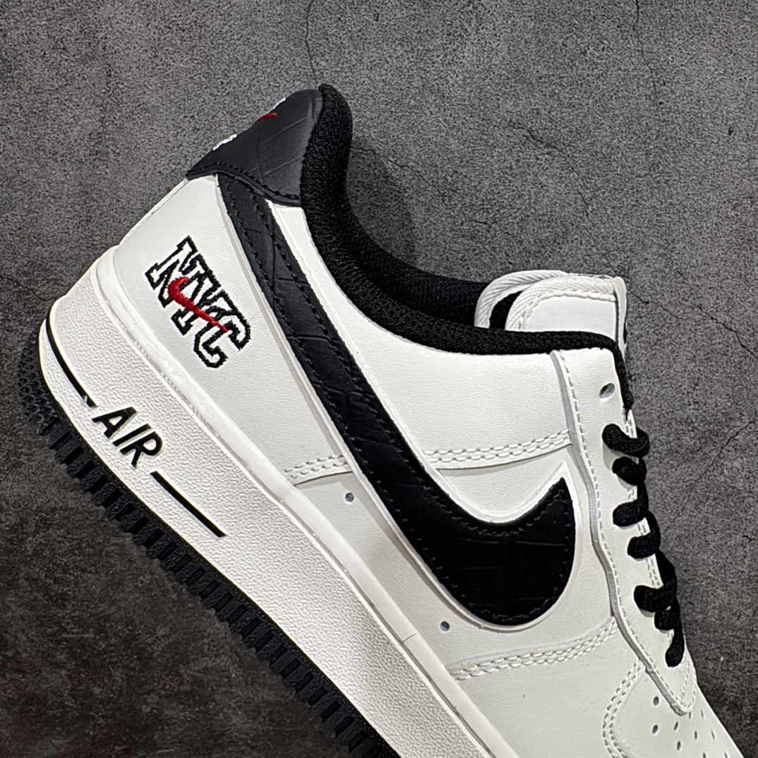 NikeAirForce1LowNYC联名原楦头原纸板打造纯正空军版型专注外贸渠道全掌内置蜂窝气垫原盒配