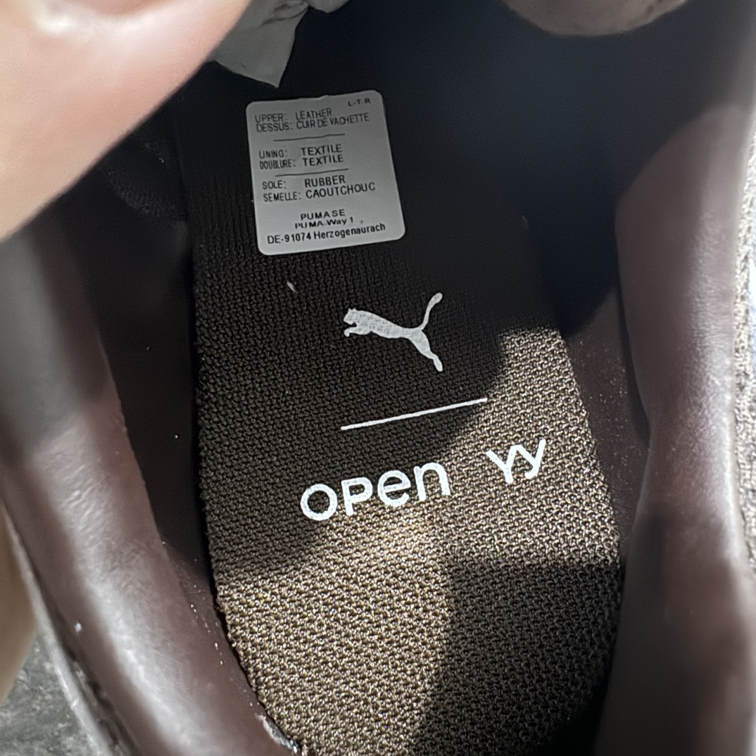 图片[5]-【绿x纯原】Open YY x Puma 联名设计师品牌运动鞋！nn市面最正确版 品质细节秒杀之前市场出的所有版本，欢迎对比pk💪🏻nn被🇰🇷博主种草的puma复古speedcat鞋型回归和open yy联名整活它独特且漂亮，因为它是绒面革＋网状材料。尖头且可拆卸的舌头！无论戴上还是脱下都很可爱。n鞋面材质：原版定制牛反绒n鞋里材质：羊皮n鞋底材质：原版耐磨橡胶防滑底 尺码：35-45 编码：SLM230350-鞋库