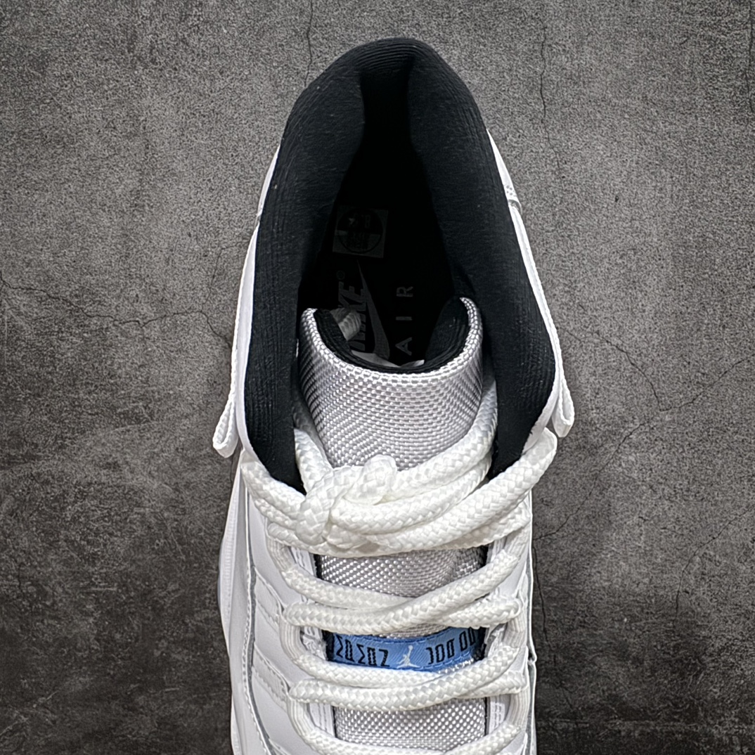 图片[8]-【莞产裁片版】Air Jordan 11 “Legend Blue” AJ11 传奇蓝 北卡蓝 2024年发售版 货号：CT8012-104nn莞产外贸大厂出品 品质极高n台湾原厂牛津布，密度紧实，感光度高n领口定型与填充物饱和度完美契合n鞋身主材质均来自三本久sadisa 俗称原厂皮料n鞋身全电脑针车，针距固定，间距平行，转弯自然n蓝色电绣飞人LOGO，饱满自然n冰蓝水晶大底，色泽鲜艳，透光度高 台湾原产碳板n盒标立体标，内置感应芯片内里SIZE标，LNM代工厂n目前市场首个纯原版本 市场第一梯队品质 尺码：40.5-48.5 编码：LJQ500520-鞋库