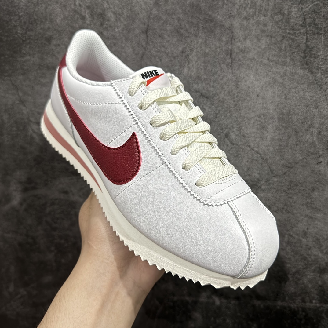 图片[3]-【TG纯原】NK Classic Cortez Leather 阿甘复古初代皮革慢跑鞋 货号：DN1791-103nn缓震防滑耐磨同源头层皮料 原厂模具 公司级标准检验QC 区分市面一切版本 完美复刻阿甘复古鞋型 尺码：35-45 编码：DL200220-鞋库