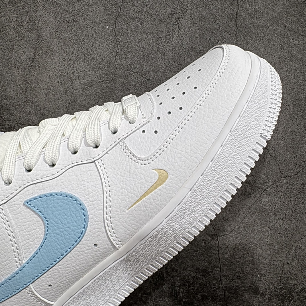 图片[6]-【公司级】Nike Air Force 1 ’07 Low “天空浅蓝”空军一号低帮百搭休闲运动板鞋。柔软、弹性十足的缓震性能和出色的中底设计，横跨复古与现代的外型结合，造就出风靡全球三十多年的Force 1，直到今天还深受青睐货号：HF0022-100n码数：36 36.5 37.5 38 38.5 39 40 40.5 41 42 42.5 43 44 44.5 45 编码：CC230240-鞋库