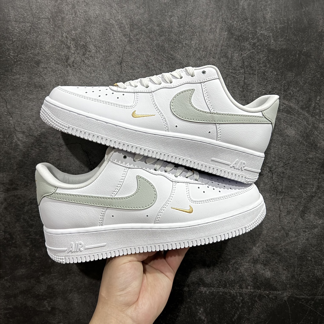 NikeAirForce1Low白橄榄绿迷你勾空军一号低帮运动休闲板鞋官方同步原装级别原楦头原纸板打造纯