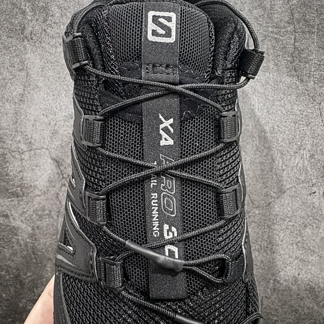 图片[6]-【PZ纯原】SALOMON XA Pro 3D ADV 萨洛蒙潮流越野机能户外功能鞋 黑粉底nn全新版本出货 好货不怕晚n品质 细节 材料都是肉眼可以见！n售前售后也是其它工厂无法匹敌！n纯原外贸平台特供订单耗时半年巨作 全套原纸板楦头开发原厂特供网布配套加持 确保原汁原味 完美呈现版型原档数据独家私模五层组合大底 男女鞋同步官方开发至46.5原装Ortholite轻量化鞋垫 中底布带钢印编号 原厂TPU锁扣 进口港宝加持 后跟自然饱满 还原公司包裹性 鞋面采用SENSIFT贴合技术 全方位贴合包裹脚型 鞋跟部鞋底牵引设计 提供强大的抓地性能 更适应野外崎岖不平的道路 其3D ADVANCED CHASSIS底盘 材料轻量大化 钉齿设计更具稳定性 防护性 鞋底易磨损区运用CONTAGRIP高耐磨材料 应对城市硬质路面长距离跑考验  尺码：36 36.5 37.5 38 38.5 39 40 40.5 41 42 42.5 43 44 44.5 45 46 46.5 编码：GQ290310n-鞋库