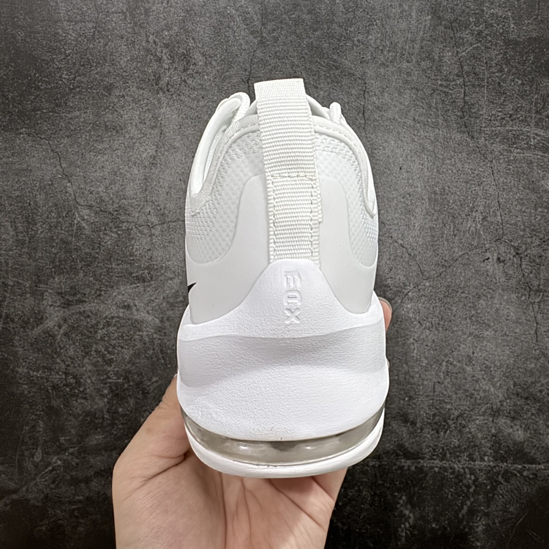 图片[4]-【公司级】Nike Air Max Axis 男女子运动鞋气垫缓震轻便休闲运动跑步网面透气舒适日常慢跑鞋 时尚的无缝覆面和透气网眼布演绎时尚外观。流线型中底和独特后跟设计，以醒目新颖方式传达 Max Air 的缓震性能。 外露 Max Air 缓震配置起初专为提高跑步表现打造，缔造舒适穿着体验 波浪形无缝覆面颂扬 98 款，织带鞋眼呼应 95 款设计，侧面的 Swoosh 标志再现 97 款特色 多层无缝覆面塑就简洁利落外观，打造微妙的分层效果 鞋面采用透气网眼设计，增强层次感和透气性 泡棉中底，兼具轻盈舒适感和回弹缓震性能，长度延伸至鞋头和后跟，提升耐穿性 货号：AA2146-100 尺码：36-44含半码-选品中心
