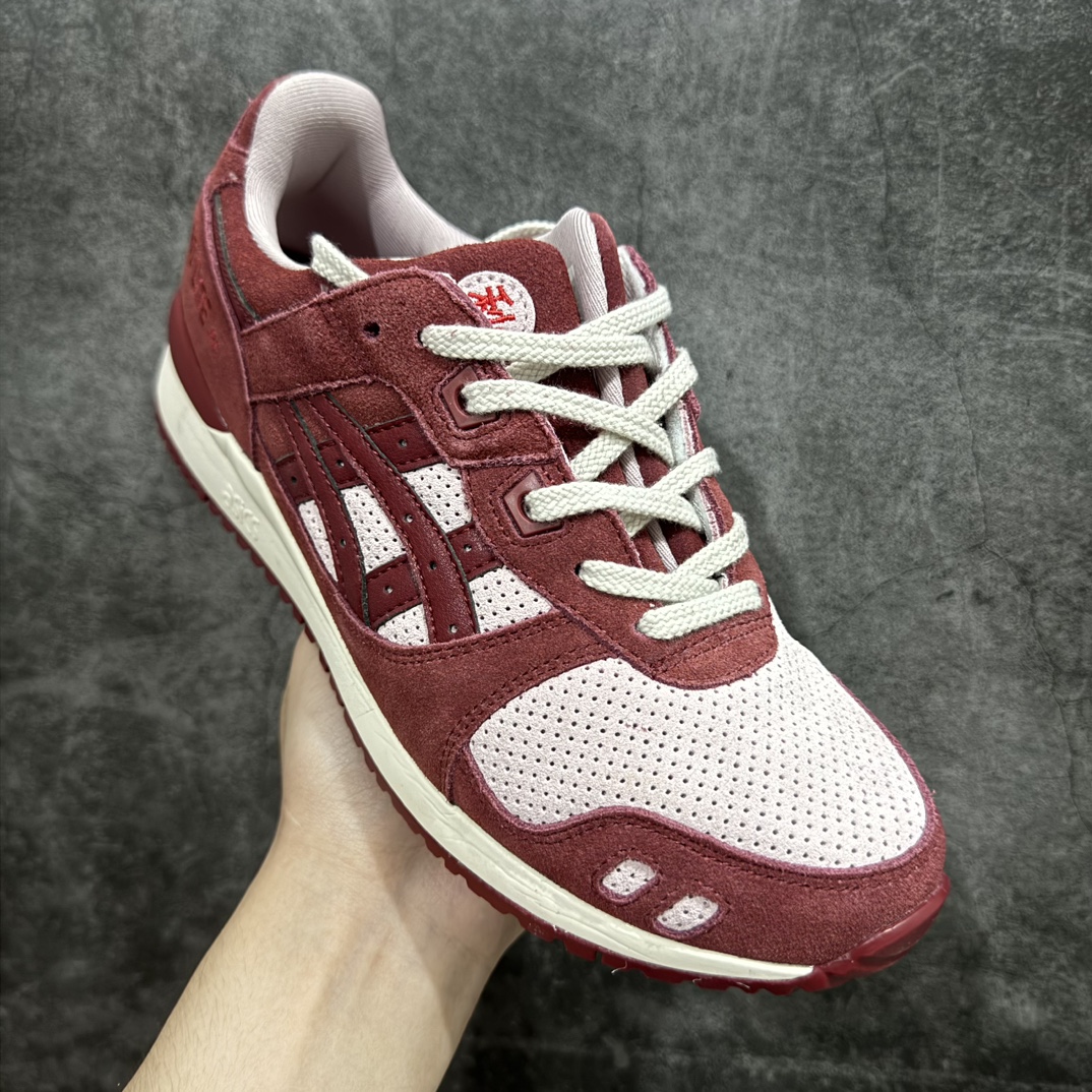 AsicsGel-Lyte3反毛皮织物休闲跑步鞋GEL-LYTETIIIOG运动鞋再次以其90年代初期的