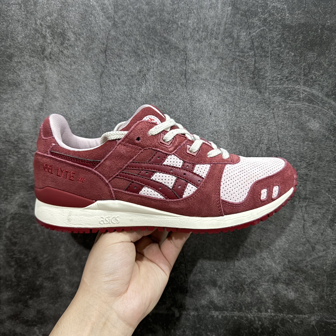 AsicsGel-Lyte3反毛皮织物休闲跑步鞋GEL-LYTETIIIOG运动鞋再次以其90年代初期的